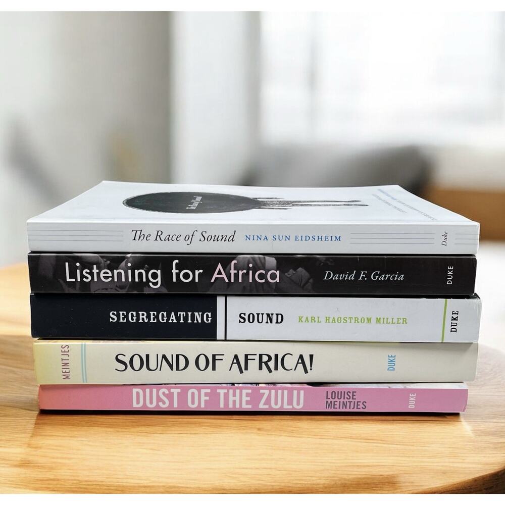 Book Lot Duke Univ. Press African / African-American Ethnomusicology Music Study